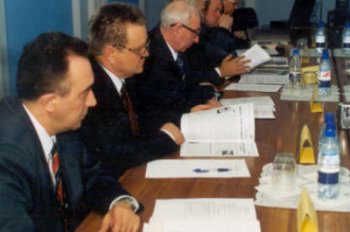 Первое совещание Совета ректоров вузов Северо-западного федерального округа. Апрель 2001 года.